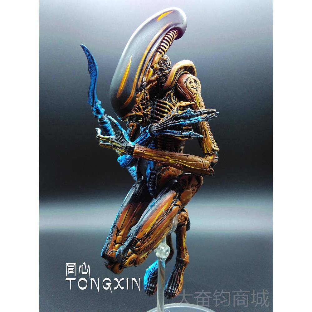 正品手办车摆异形NECA大战铁血战士模型契载约关节超可动人偶玩具