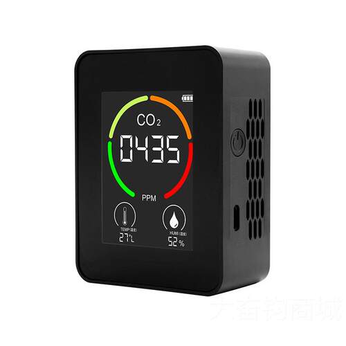正品二氧化碳检O测仪传感器便携式含C2度空气质量氧气浓监测家用