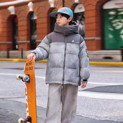 男童羽绒服中长款韩版加
