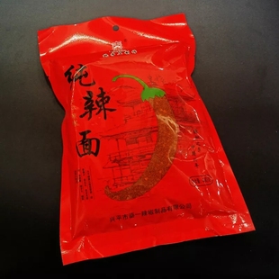 陕西秦椒兴平辣椒秦一石碾辣椒面调味料油泼辣子香辣辣椒面400g