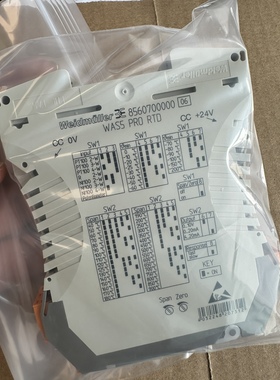 魏德米勒WAS5 PRO RTD; 8560700000 全新无包装 WAS5 PR0 RTD包邮