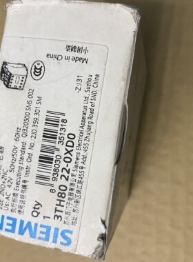 3TH80 22-0XD0 ; 3TH8022-0X  AC42V  包邮