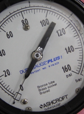 ASHCROFT压力表45-1279-AS-04L-160#BR全新原装6.119.525现货包邮