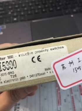 IFM   II5300 易福门   II-3015-BPKG 全新原包装现货就1个包邮