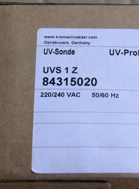 UV-Sonde UV-Probe   84315020  UVS1Z  正品全新 KROM