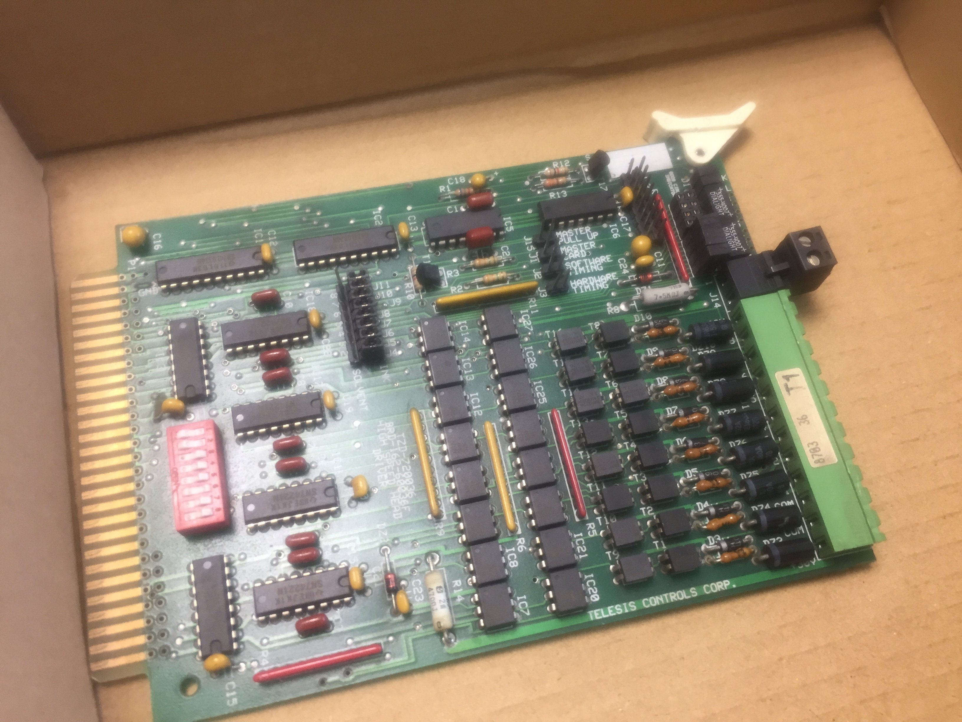 TZD-720036 , BRD-162-60036F  实物拍摄 拆机9成新    TELESIS