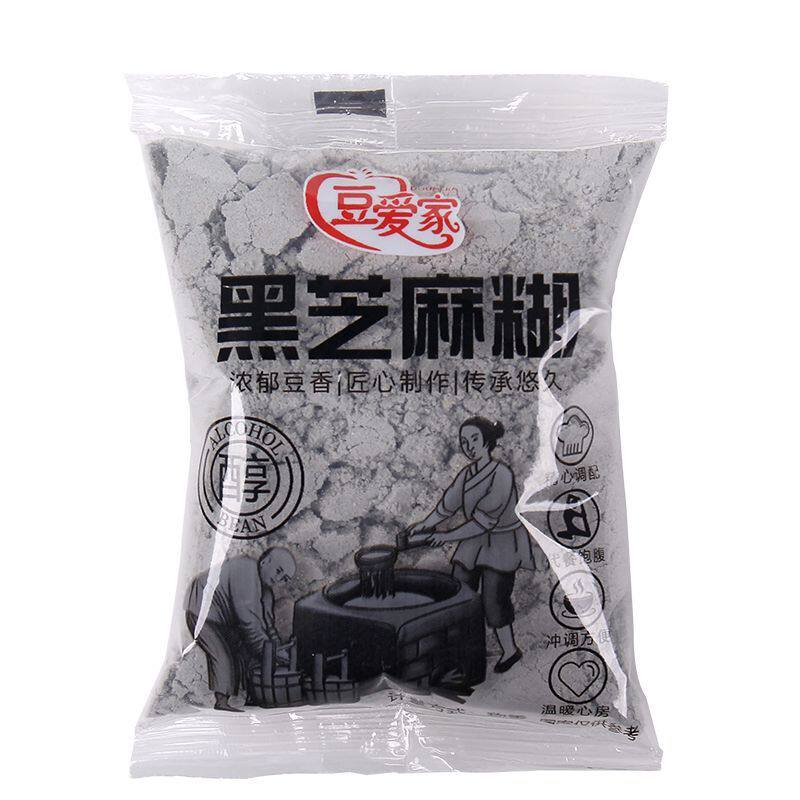 豆爱家原味黑芝麻糊红枣