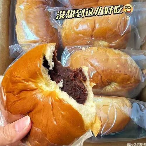 面包早餐夹心红豆学生糕