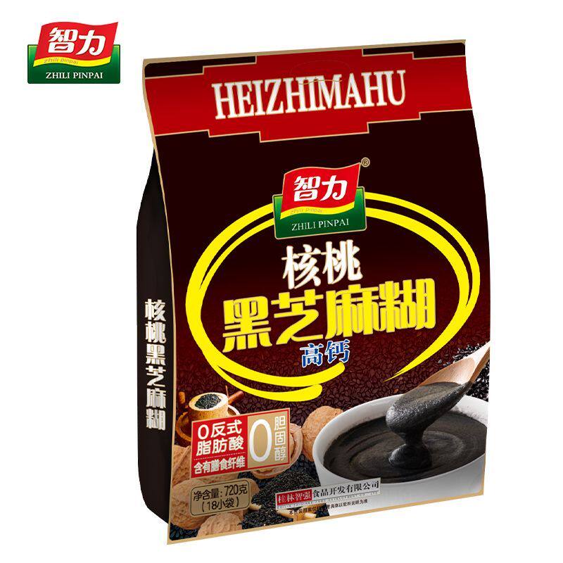 核桃黑芝麻糊红枣手磨小