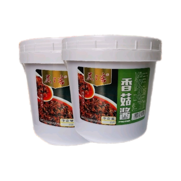 香菇酱大包装原味9斤桶装