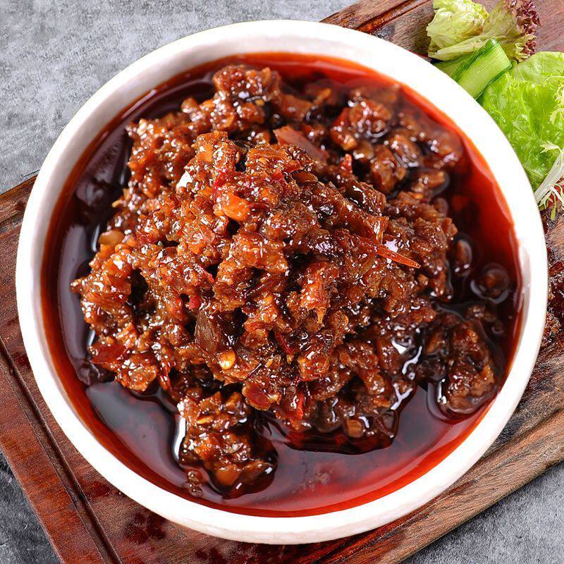 顶大香辣牛肉酱2斤袋装老
