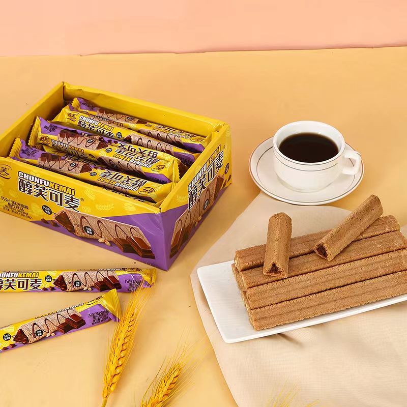 醇芙可麦巧克力果仁牛奶