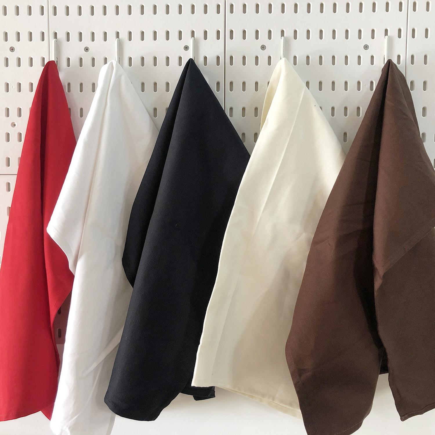 RAREN加厚纯棉餐巾星级酒店宴会口布缎纹餐巾布西餐席巾绣标订制