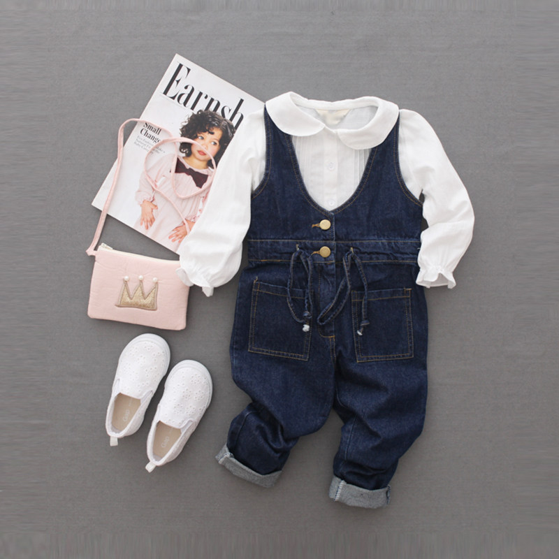 Chemise fille à manche longue - Ref 2084872 Image 1