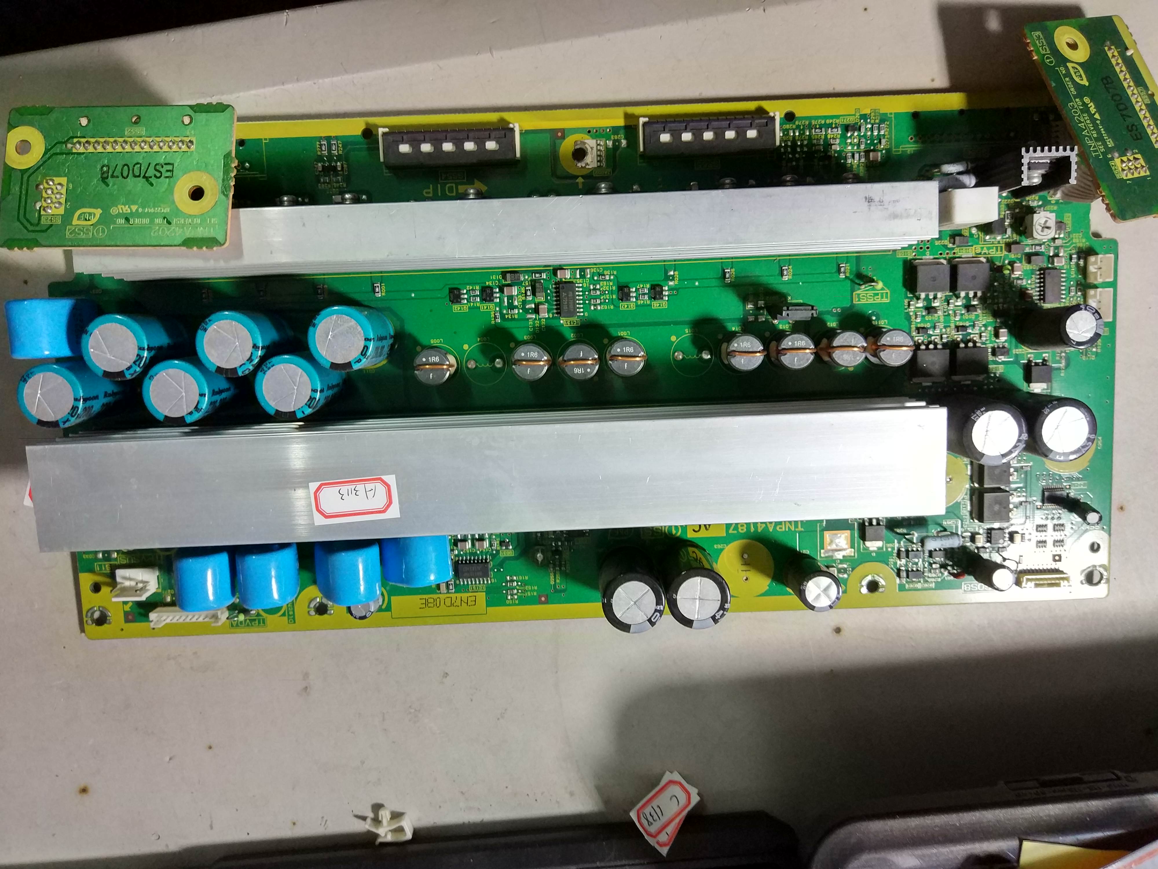 原装松下TH-50PV70C Z板TNPA4187 AC SS 屏MC127H27F10测试好