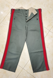 呢直筒裤 帅马裤 博物馆级别德国将官元 〔高级定制〕WWII