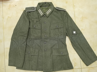 国防军上等列兵M43原野灰养毛呢野战服上衣 夹克 WH常规套装