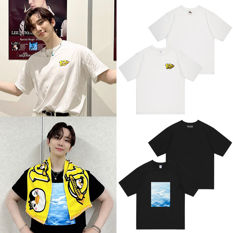 2PM李俊昊出道10周年ArenaTour2023演唱会周边同款衣服短袖T体恤