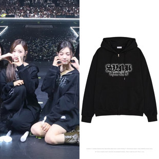 2025aespa世巡日本演唱会周边柳智敏内永枝利同款卫衣服开衫外套