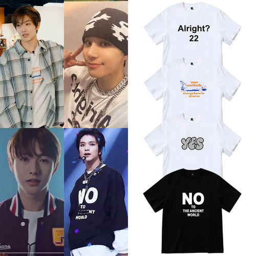 nct dream127黄仁俊李楷灿金廷祐朴志晟同款短袖T体恤夏季打底衫