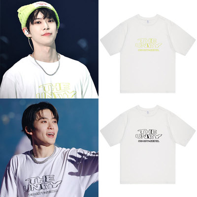 NCT127演唱会NEO CITY SEOUL TheUnit周边同款衣服印花短袖T体恤