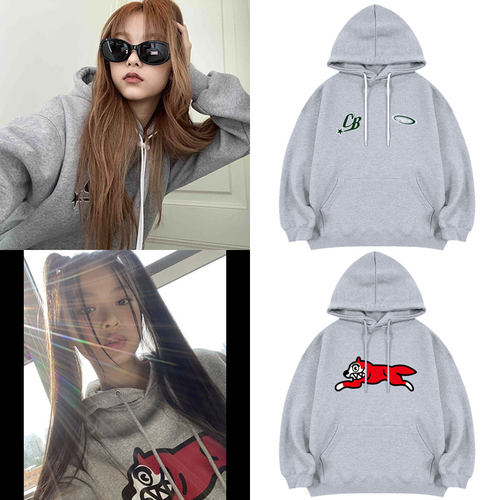 NEWJEANS姜海粼范玉欣同款卫衣服