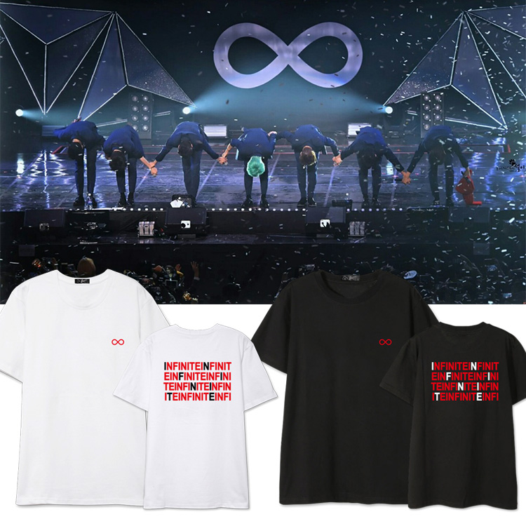 INFINITE组合无限大集会3演唱会周边金明洙同款T恤男女短袖上衣|ruв категории Женская одежда, футболка - от Buy2taobao.com для оказания профессиональной услуги покупки агента Taobao