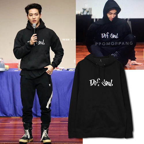 GOT7周边签售会衣服林在范同款连帽卫衣秋冬男女情侣装外套