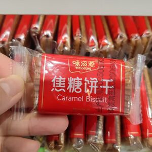 焦糖饼干500g酥性饼干