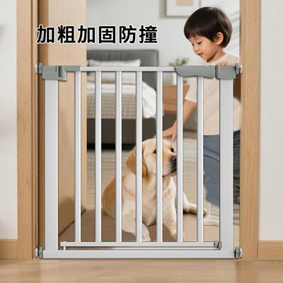 楼梯口护栏免打孔儿童安全门围栏