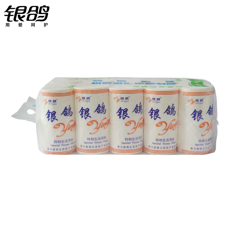 独立包装2提红银鸽经典老款卷纸