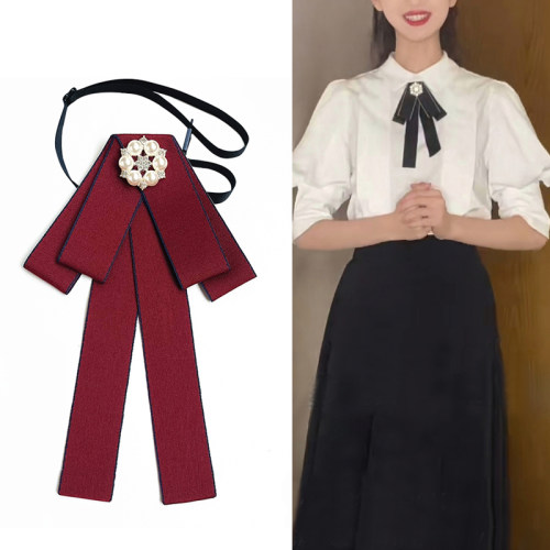 明星同款学院风毕业领结女学士服