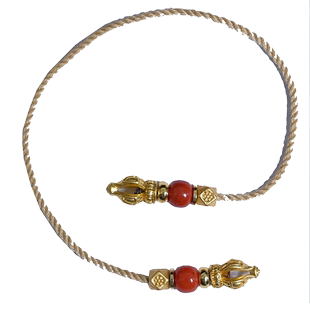 天然南红金刚杵绿松石蜜蜡弟子珠配饰 百香籽星月菩提背云手串diy