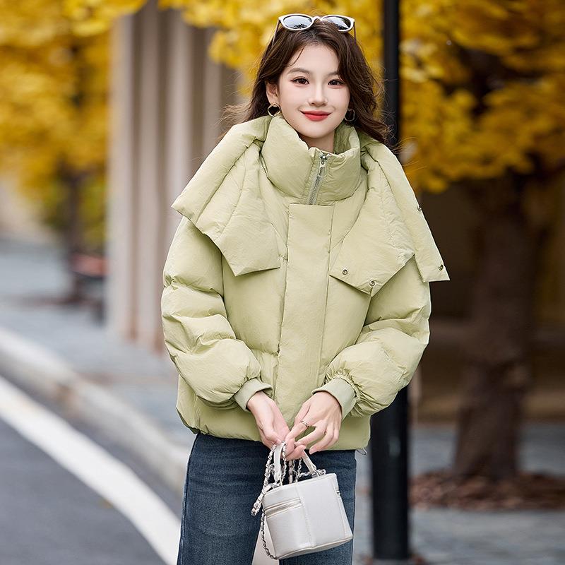 式棉衣季新款女装HR-D218-女R时尚休闲流行小个子连帽加厚保暖冬