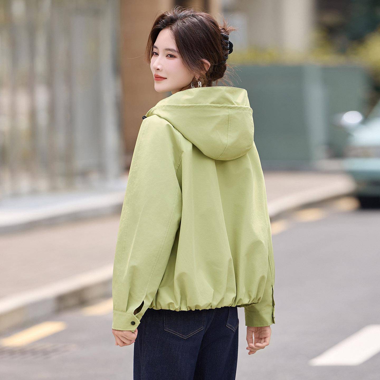 短款5衣外套女秋季2风02新码款爆款高级感时尚休闲ZLI2578Y大百搭