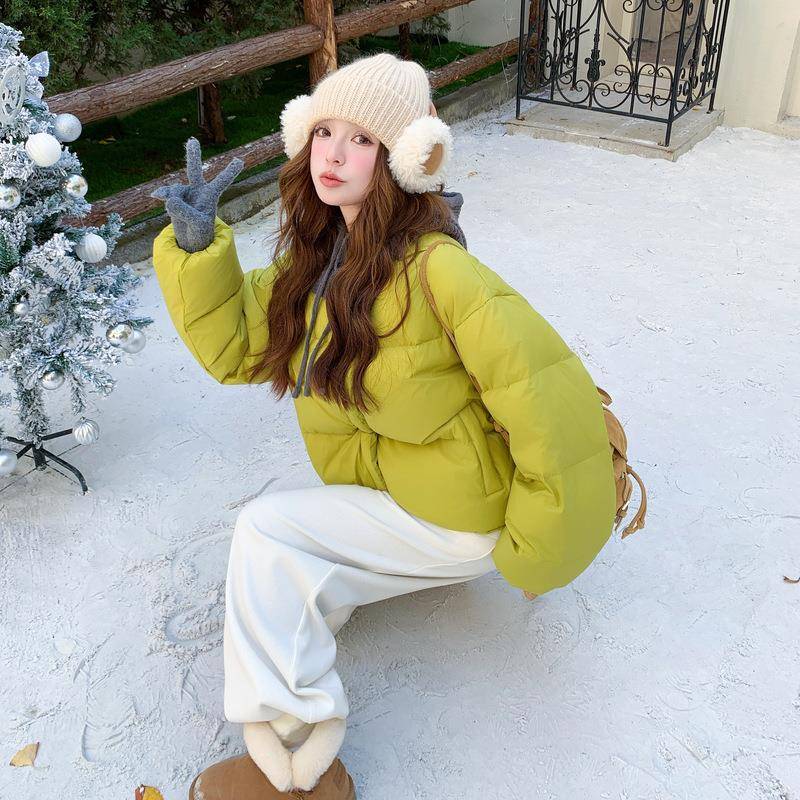 新帽款织2B237-2850羽25冬绒短针款