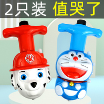 Top toy children's light outdoor music rotation cartoon electric seven color flash Boy Girl Top NEW