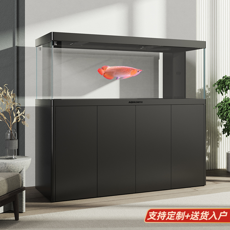 老渔匠2025新款立式落地龙鱼缸
