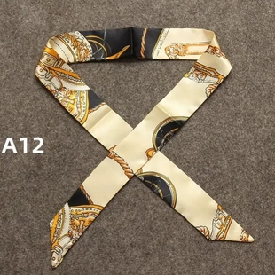 适用于lv包包丝巾绑带系缠包包手柄丝巾带手提包女头发扎头发丝带