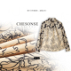 CHESONSE 鎏金旧梦 雅家 芝禾 优雅桑蚕丝半高领印花衬衫 女7021