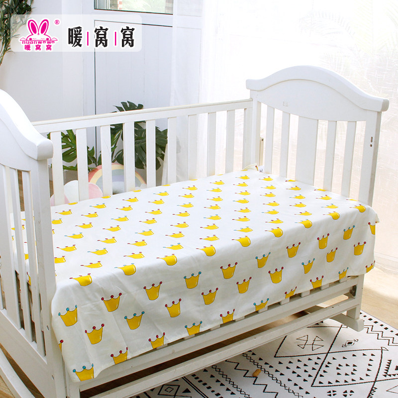 床单单件纯棉卡通斜纹儿童盖单全棉新生儿婴幼儿宝宝睡单被单床品