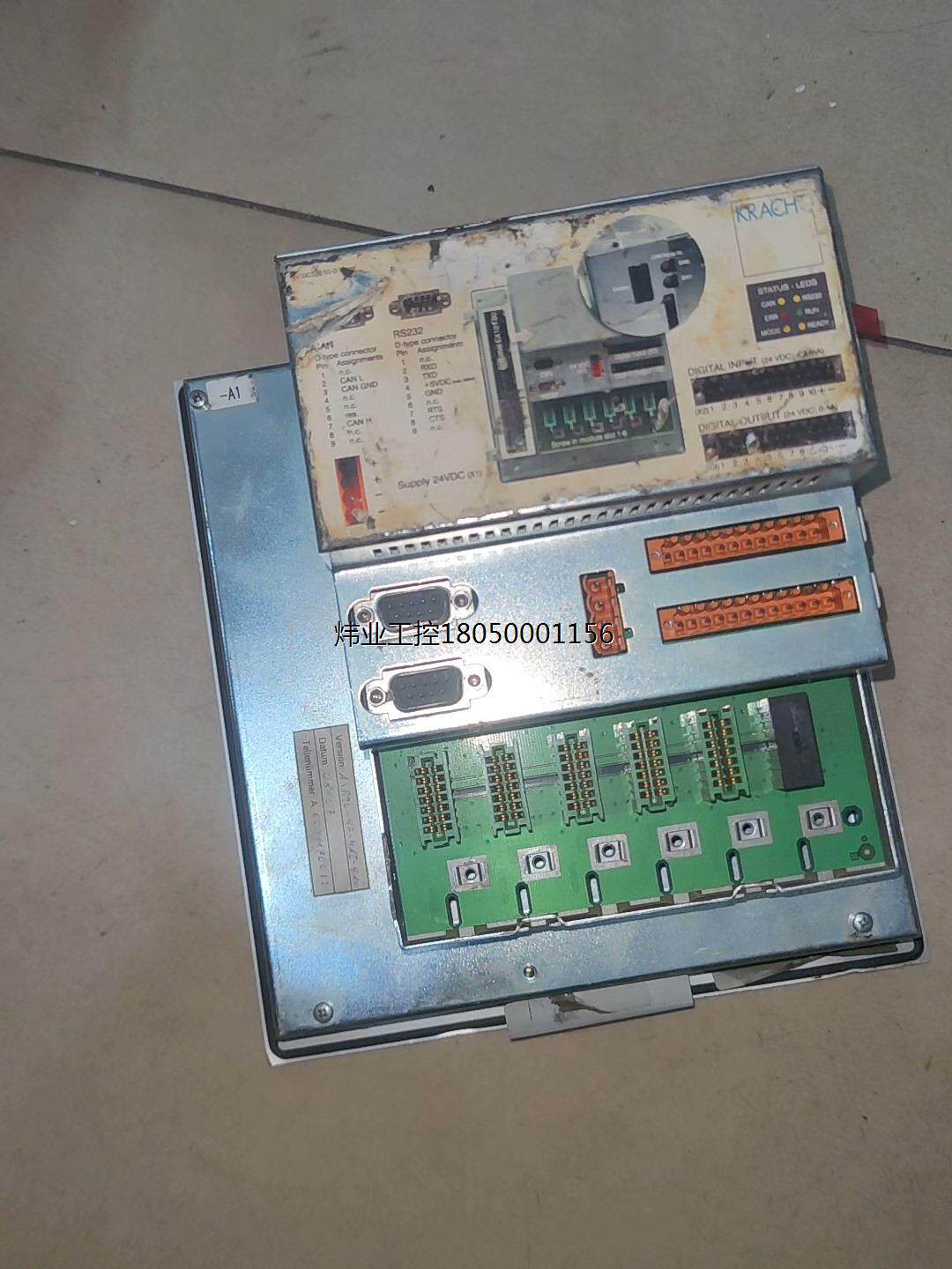 德国kracht克拉克asr20  贝加莱壁厚控制器4p30