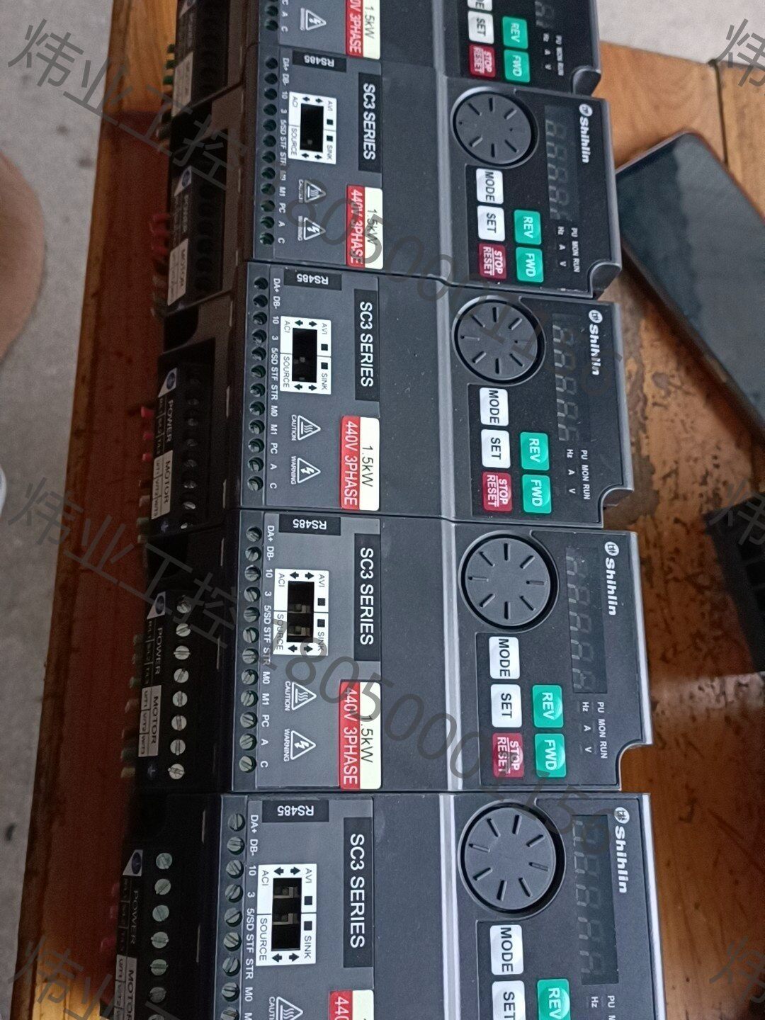 士林变频器sc3-380v-1.5kw具体型号看图成色充新功