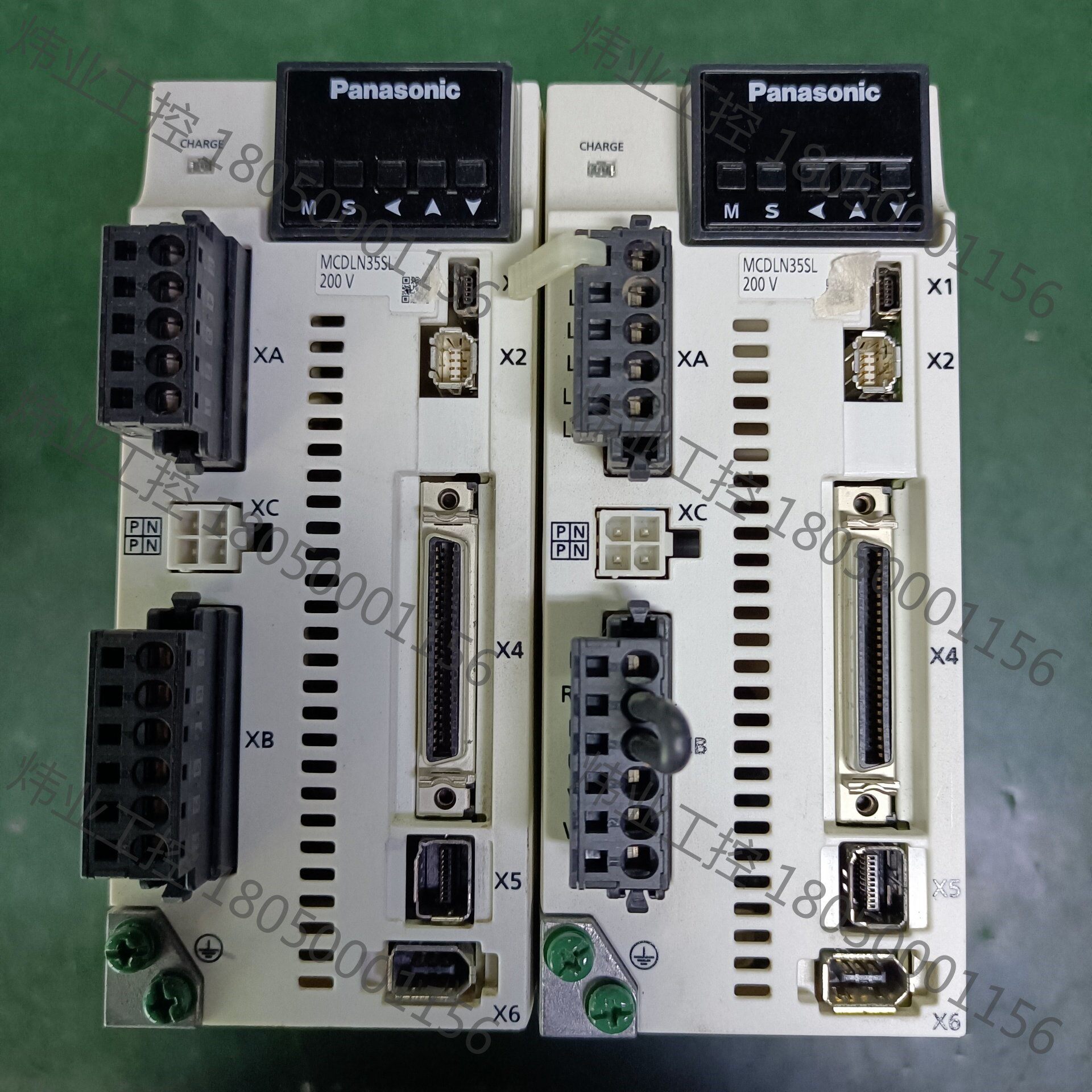 96新松下a6伺服mcdln35sl驱动器直线电机750w