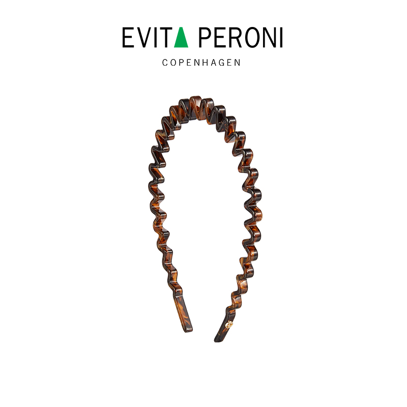 丹麦Evita Peroni/依慧达新款发箍女款2024时尚波浪发卡压发头箍