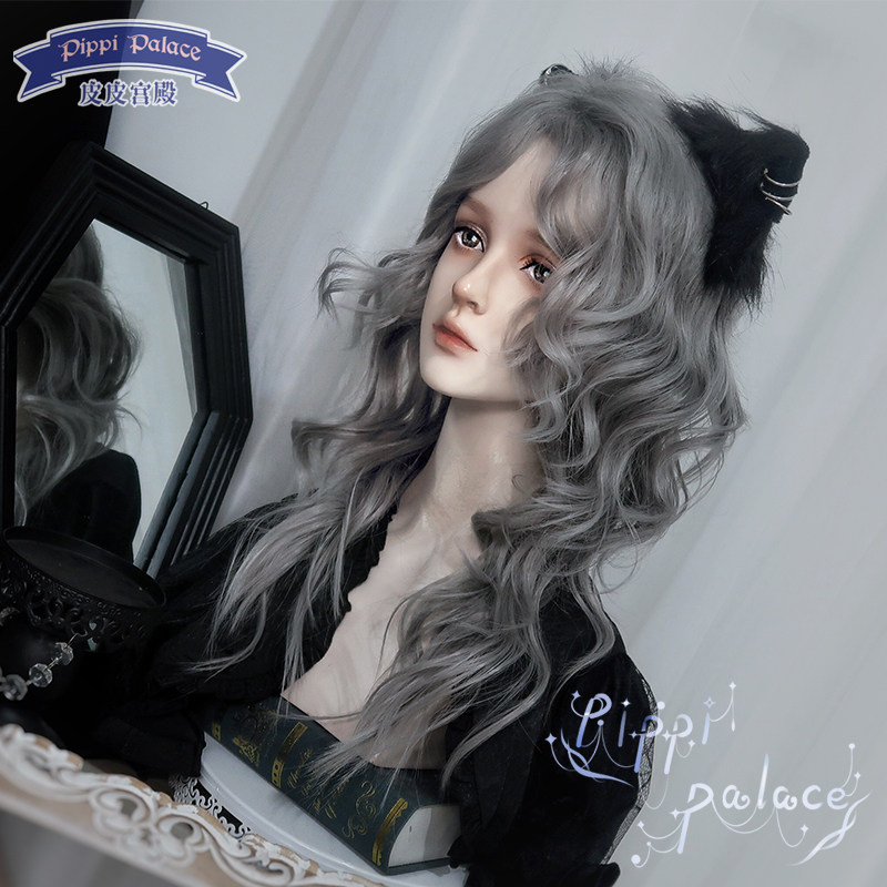 德莱斯原创哥特亚比假发百搭欧式