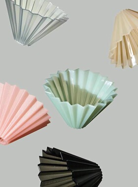 啡象牌咖啡手冲滤杯Origam杯托树脂折纸滤杯手冲v60滴滤蛋糕滤杯