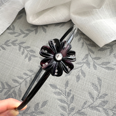 韩国AZNAVOUR/GRAIN de BEAUTE 百搭花朵 发箍头箍 压发发卡