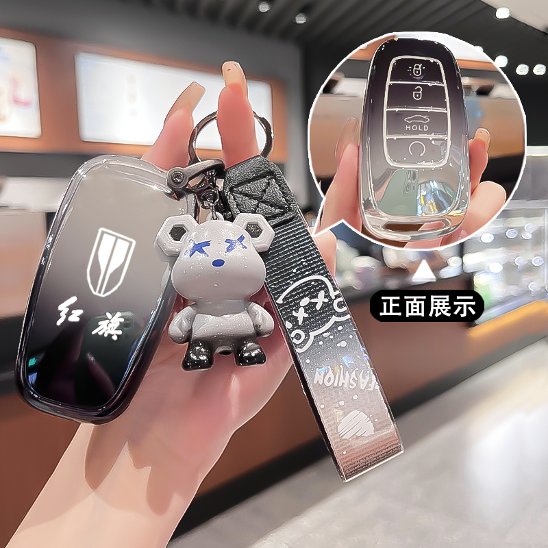 劳德TPU红旗渐变款保护套