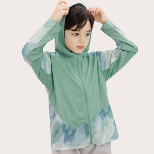 纯一良品童装男童针织外套2025夏季新品中大童速干透气清爽防晒衣